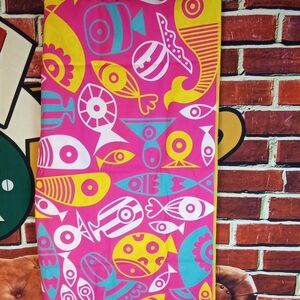 💩 4Monster Fish Pattern Microfiber Beach Towel